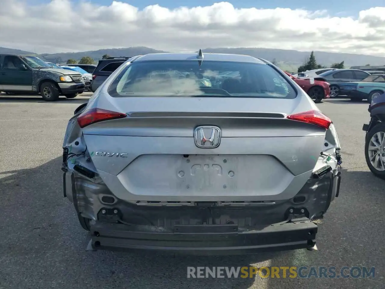 6 Photograph of a damaged car 19XFC1F35ME202953 HONDA CIVIC 2021