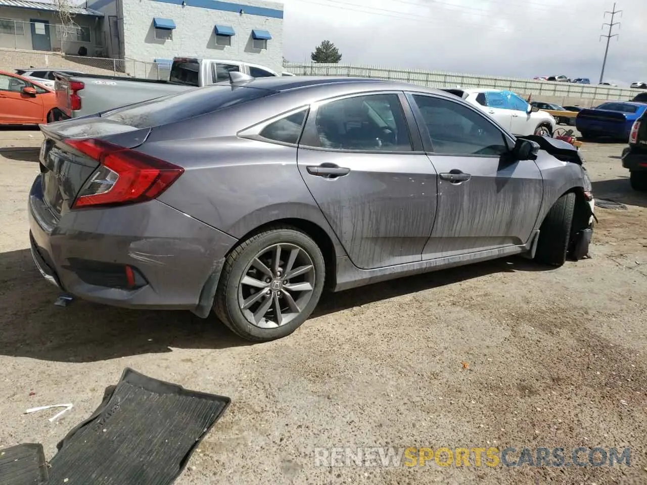 3 Photograph of a damaged car 19XFC1F36ME002731 HONDA CIVIC 2021