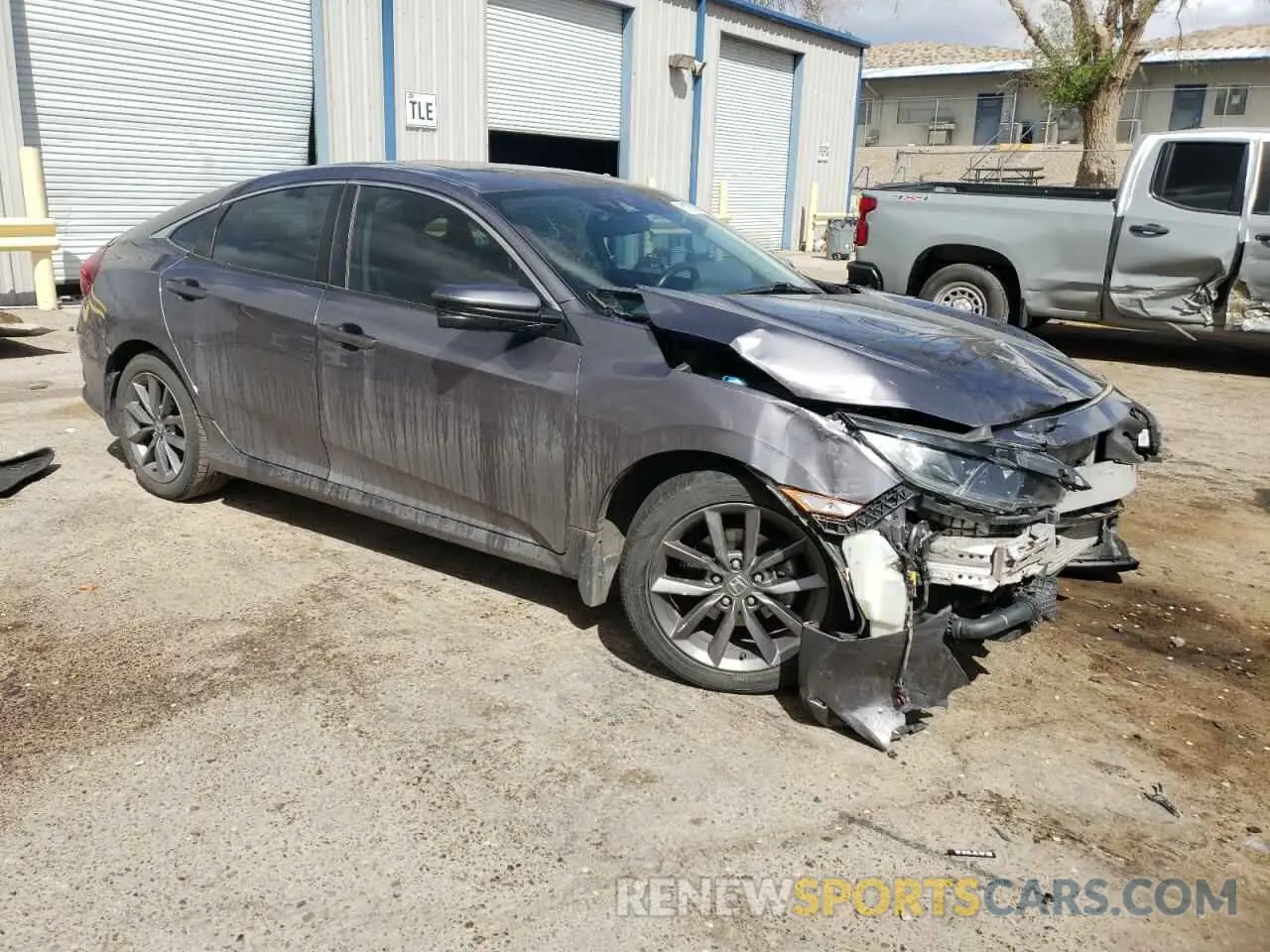 4 Photograph of a damaged car 19XFC1F36ME002731 HONDA CIVIC 2021