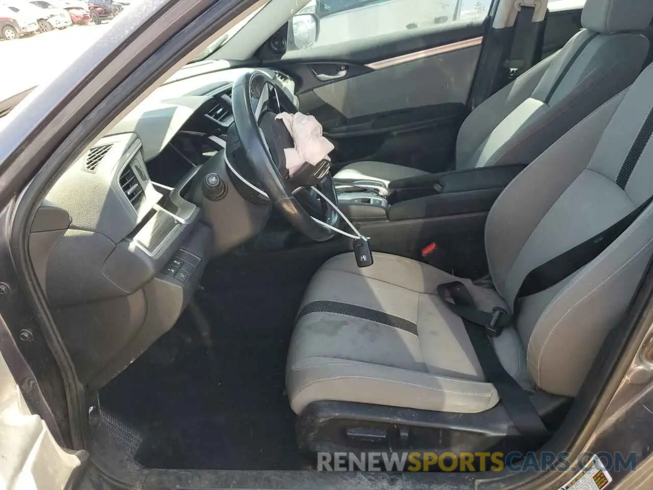 7 Photograph of a damaged car 19XFC1F36ME002731 HONDA CIVIC 2021