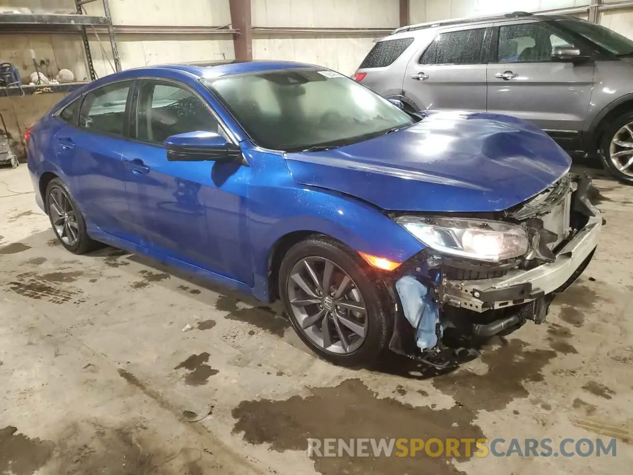4 Photograph of a damaged car 19XFC1F36ME008089 HONDA CIVIC 2021