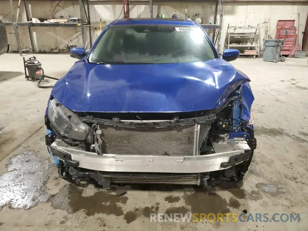 5 Photograph of a damaged car 19XFC1F36ME008089 HONDA CIVIC 2021