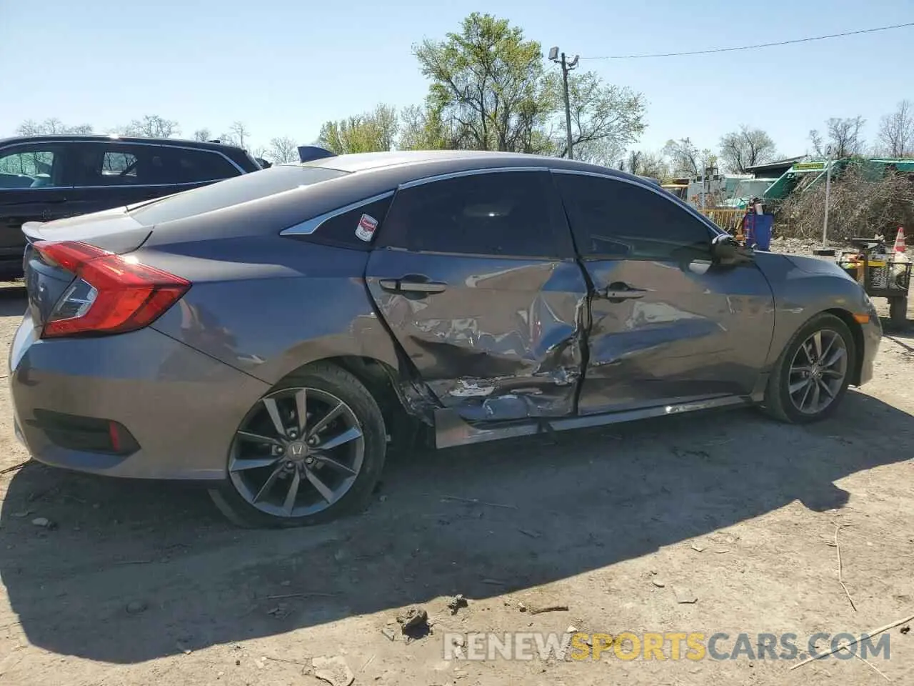 3 Photograph of a damaged car 19XFC1F36ME200774 HONDA CIVIC 2021