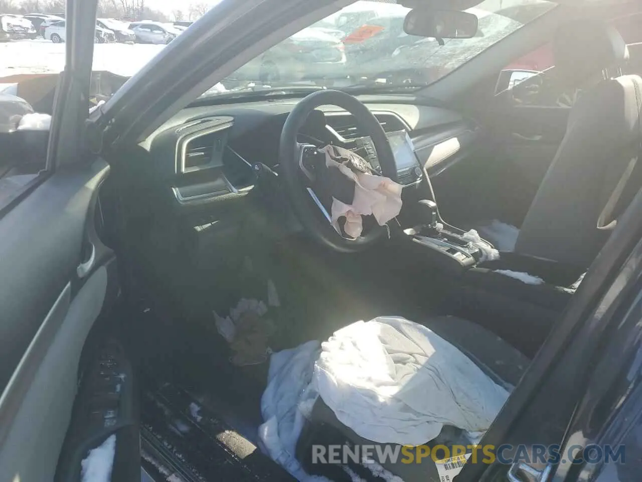 8 Photograph of a damaged car 19XFC1F37ME005105 HONDA CIVIC 2021