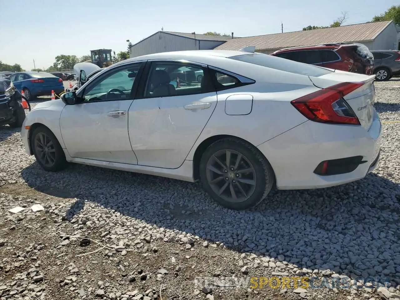 2 Фотография поврежденного автомобиля 19XFC1F37ME007226 HONDA CIVIC 2021