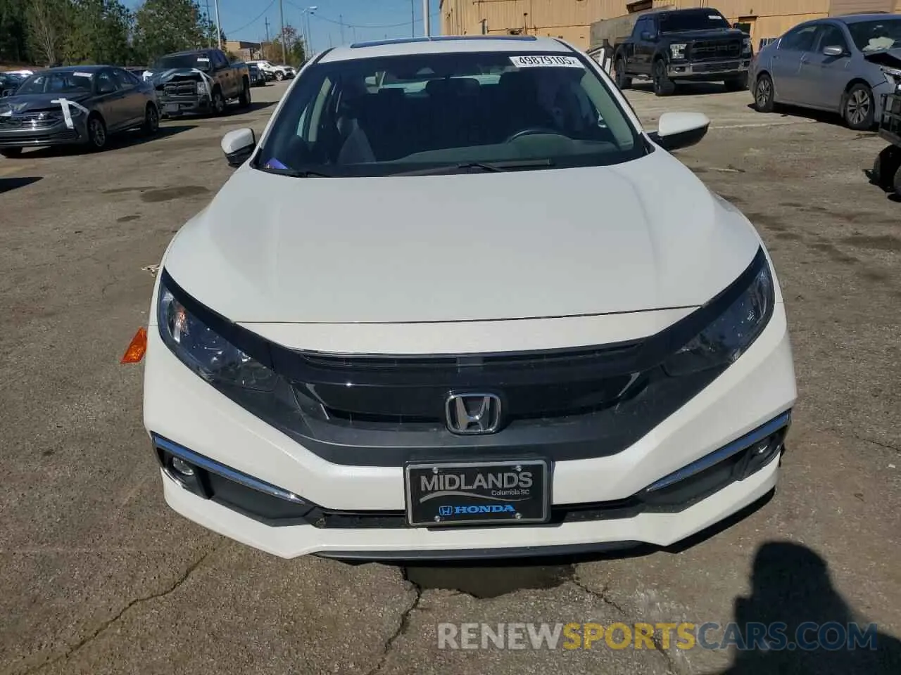 5 Photograph of a damaged car 19XFC1F37ME013012 HONDA CIVIC 2021