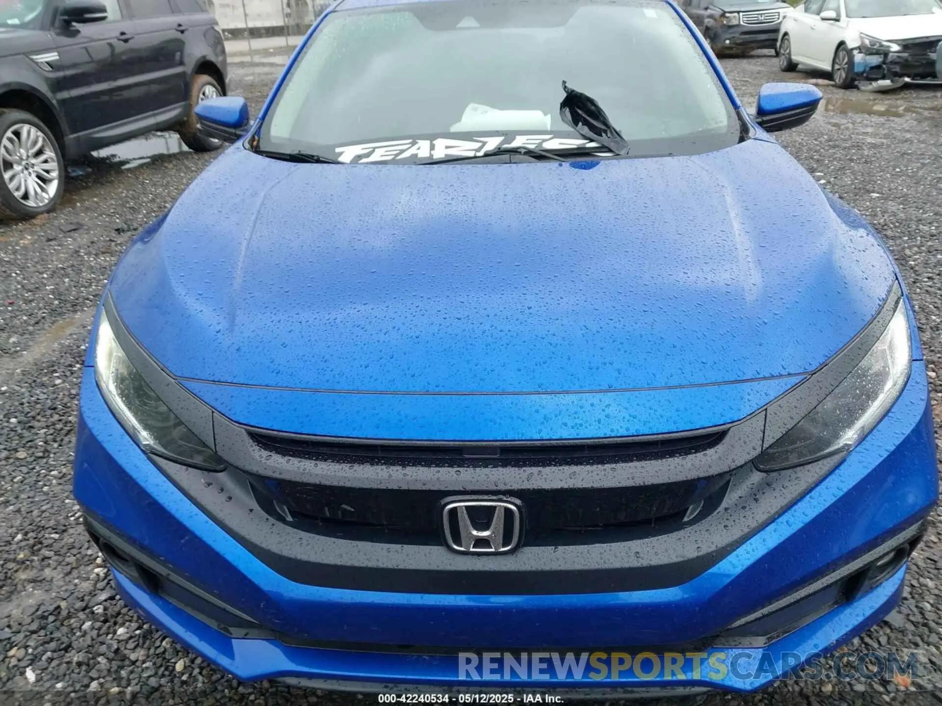 12 Фотография поврежденного автомобиля 19XFC1F38ME006716 HONDA CIVIC 2021
