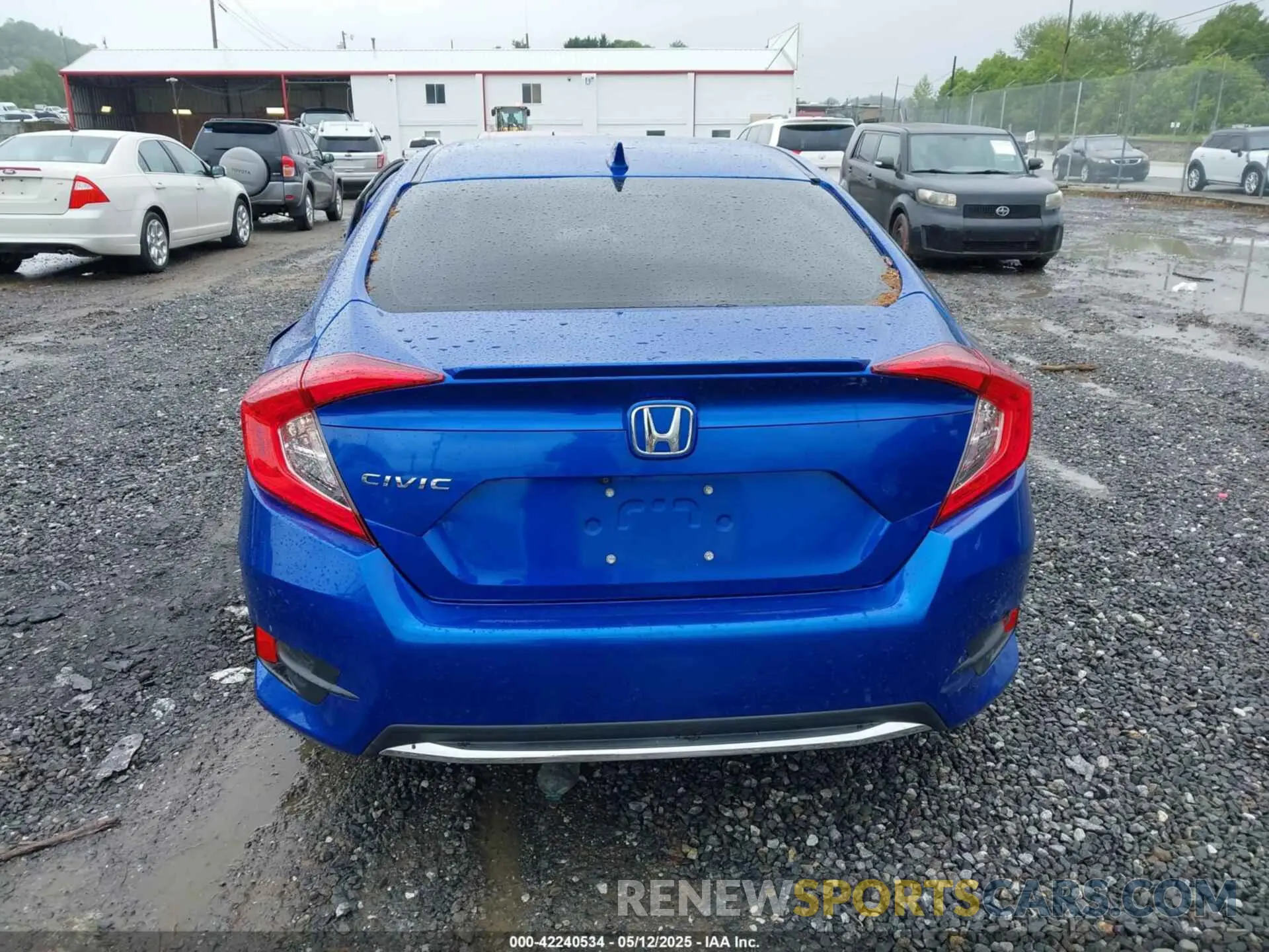 16 Фотография поврежденного автомобиля 19XFC1F38ME006716 HONDA CIVIC 2021