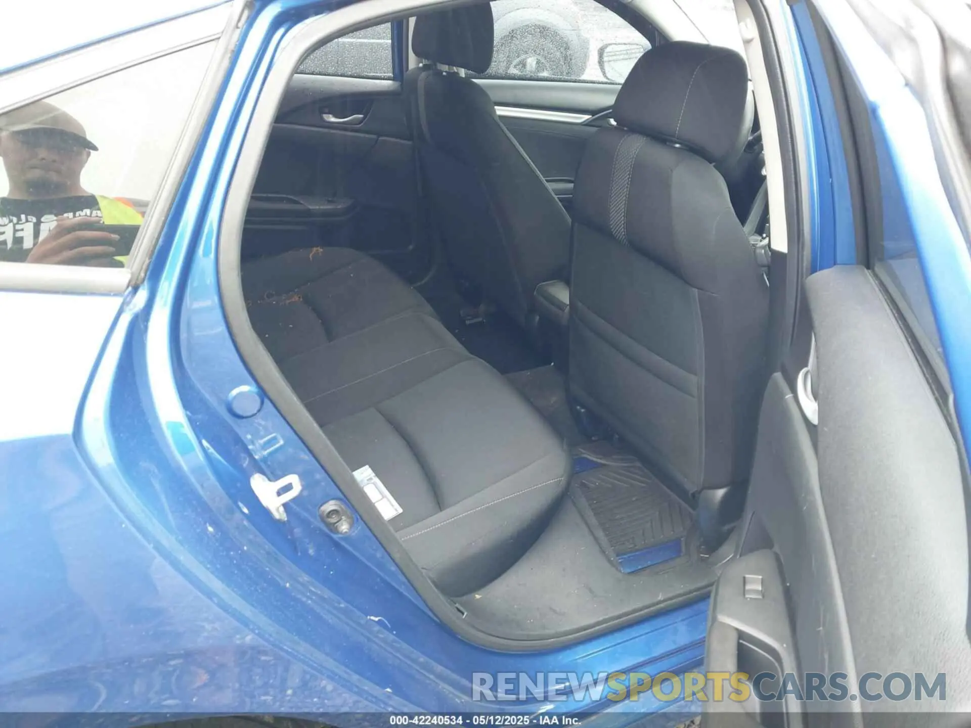8 Фотография поврежденного автомобиля 19XFC1F38ME006716 HONDA CIVIC 2021