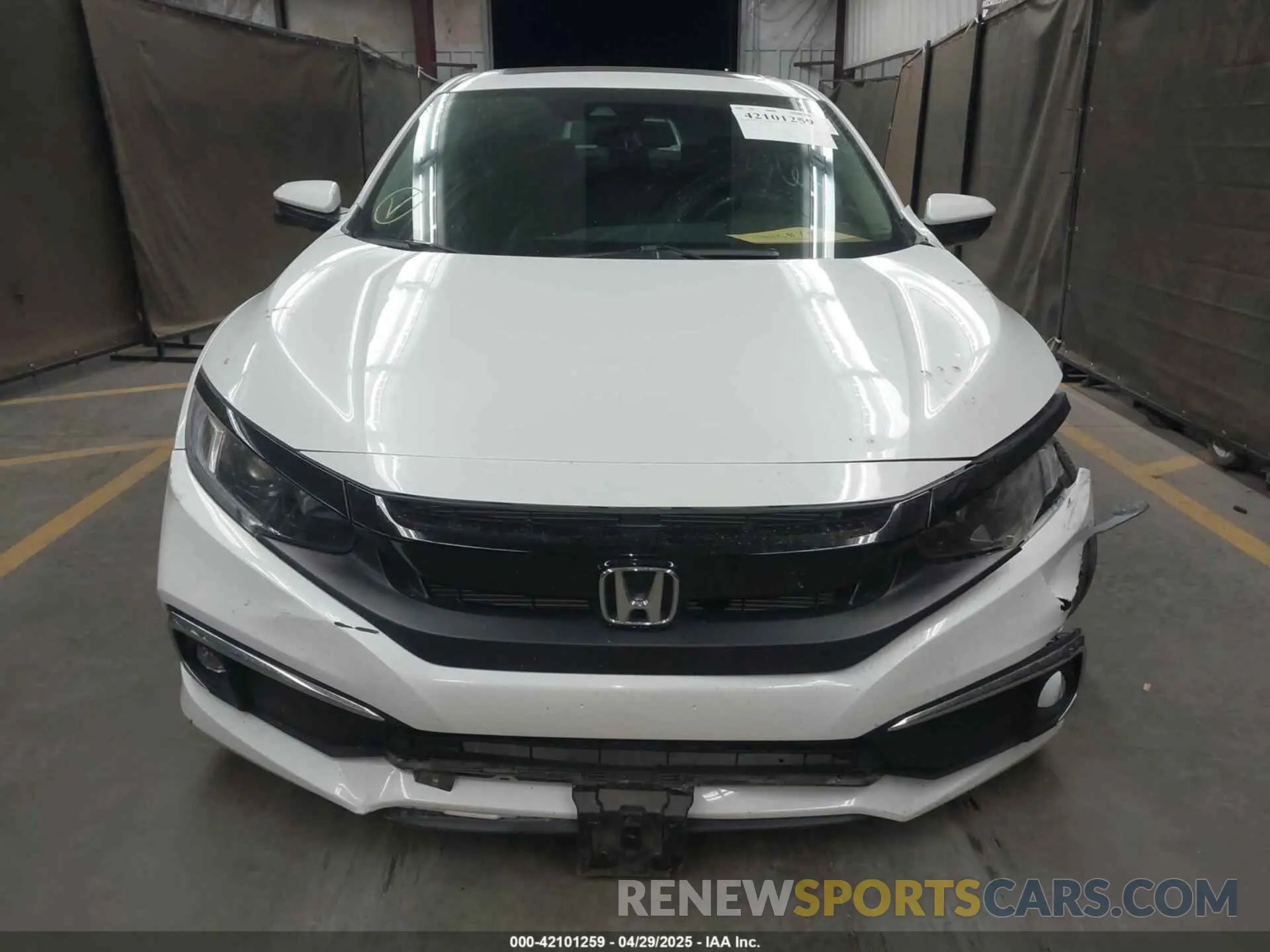 12 Photograph of a damaged car 19XFC1F38ME011141 HONDA CIVIC 2021