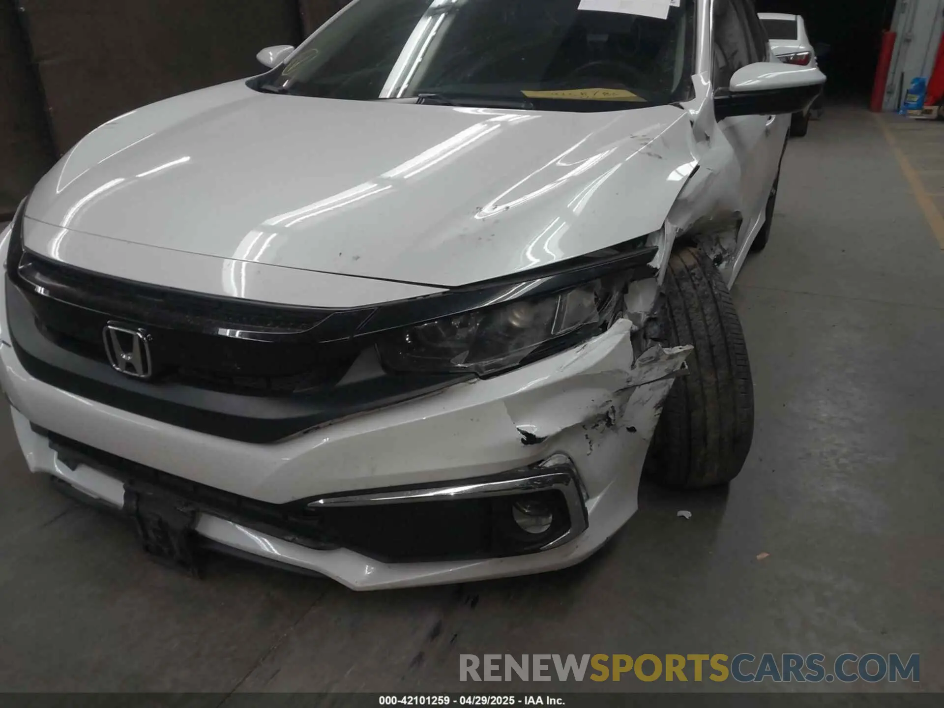 6 Photograph of a damaged car 19XFC1F38ME011141 HONDA CIVIC 2021