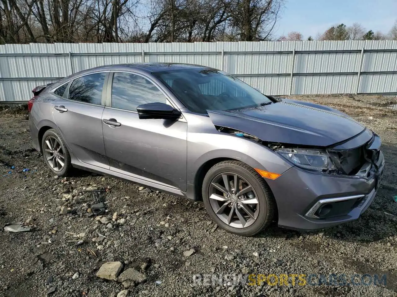 4 Photograph of a damaged car 19XFC1F38ME202526 HONDA CIVIC 2021
