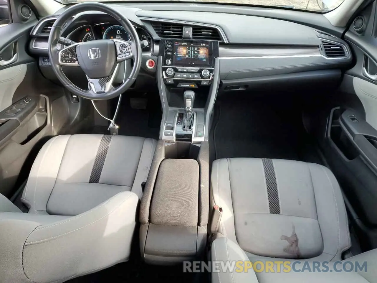 8 Photograph of a damaged car 19XFC1F38ME202526 HONDA CIVIC 2021