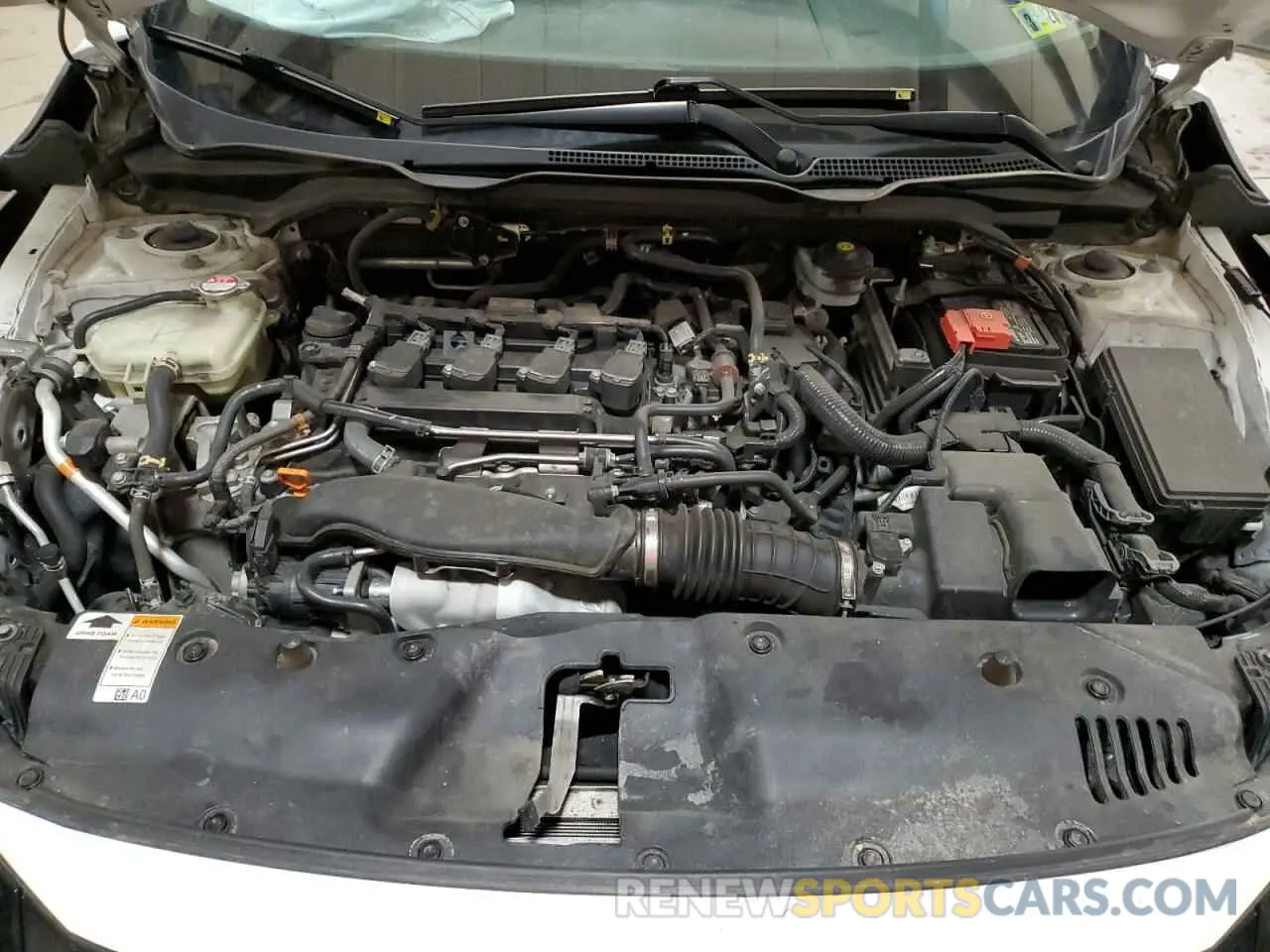 12 Photograph of a damaged car 19XFC1F38ME206401 HONDA CIVIC 2021