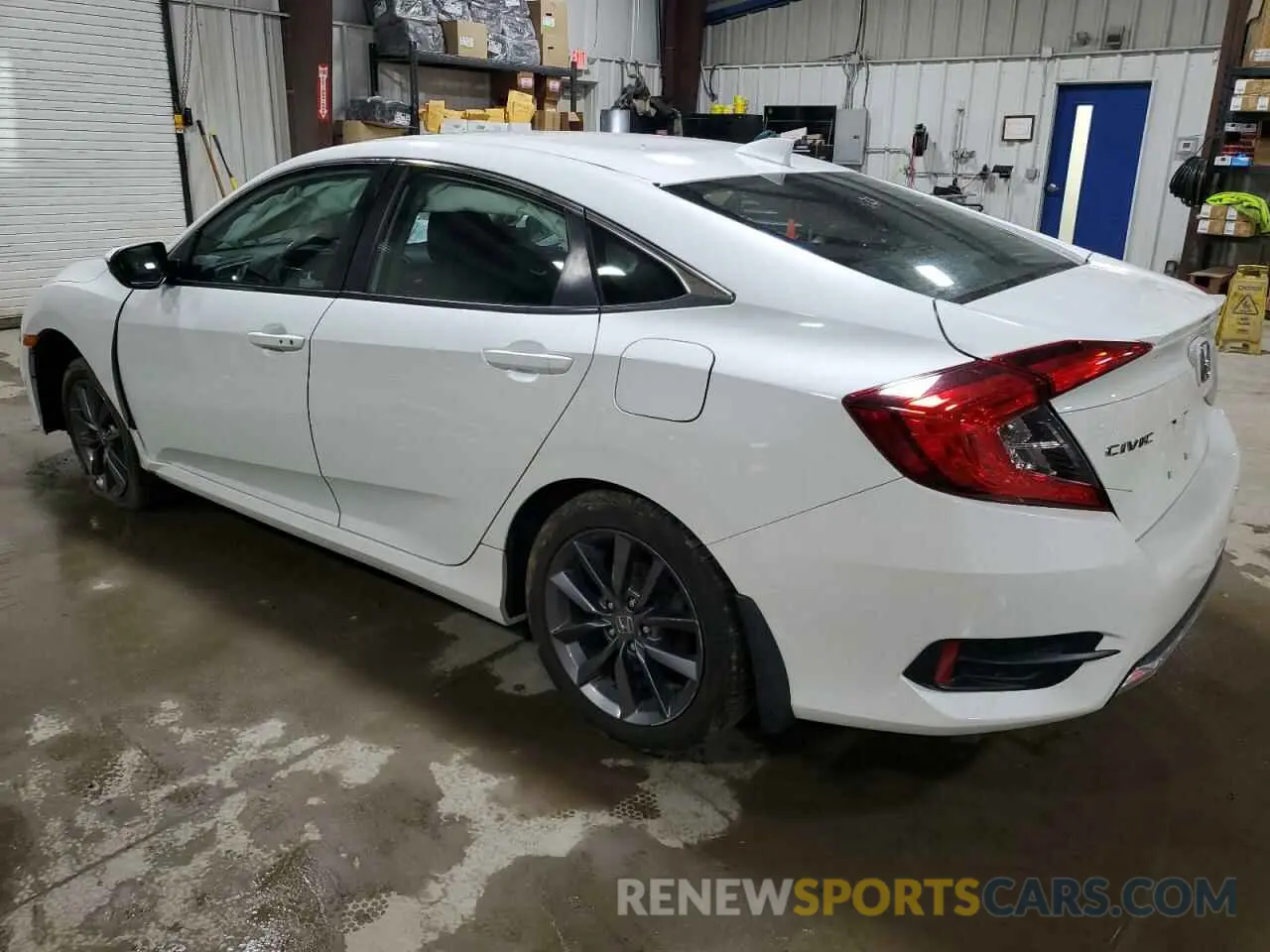 2 Photograph of a damaged car 19XFC1F38ME206401 HONDA CIVIC 2021