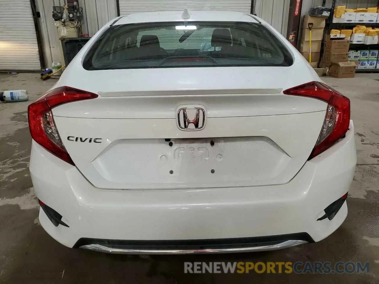 6 Photograph of a damaged car 19XFC1F38ME206401 HONDA CIVIC 2021