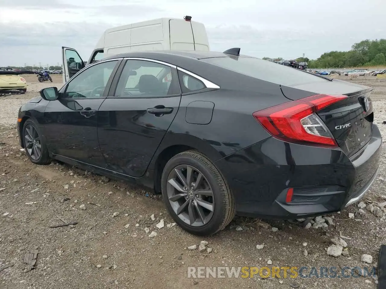 2 Photograph of a damaged car 19XFC1F39ME000679 HONDA CIVIC 2021