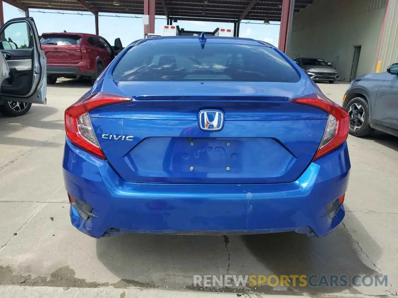 6 Photograph of a damaged car 19XFC1F39ME012444 HONDA CIVIC 2021