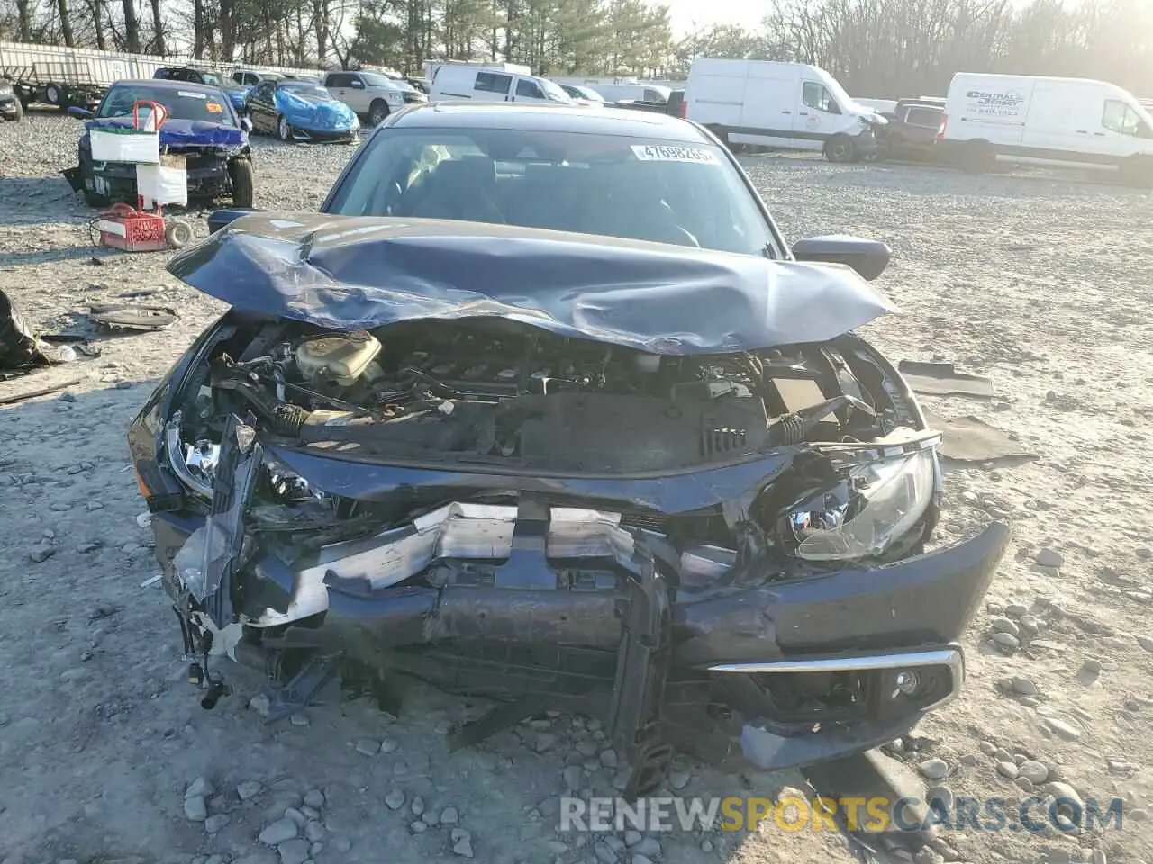 5 Photograph of a damaged car 19XFC1F3XME200597 HONDA CIVIC 2021