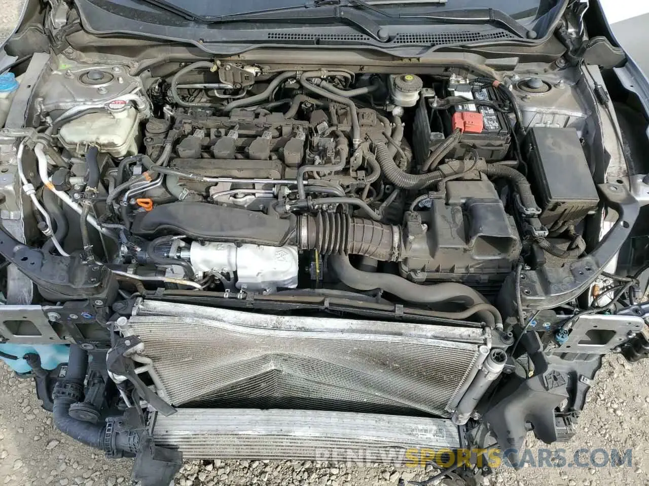 11 Photograph of a damaged car 19XFC1F72ME209555 HONDA CIVIC 2021