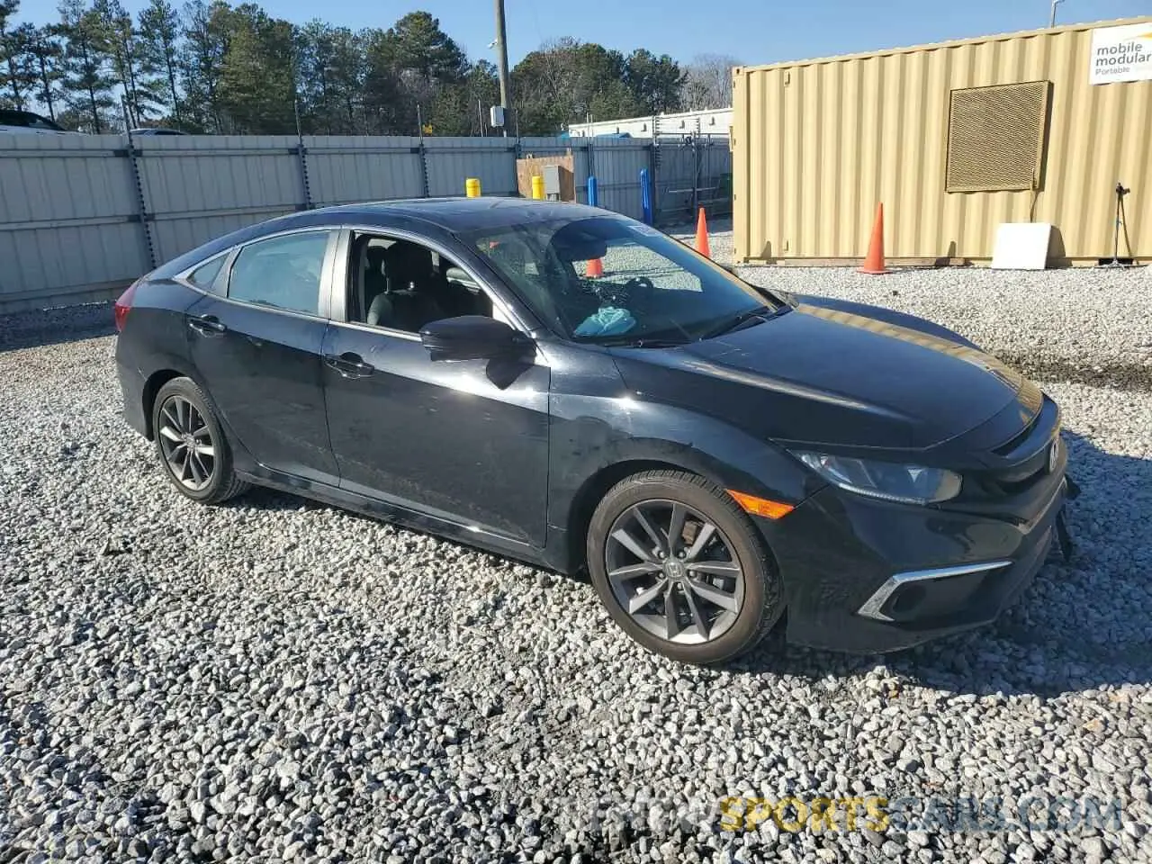 4 Photograph of a damaged car 19XFC1F73ME202873 HONDA CIVIC 2021