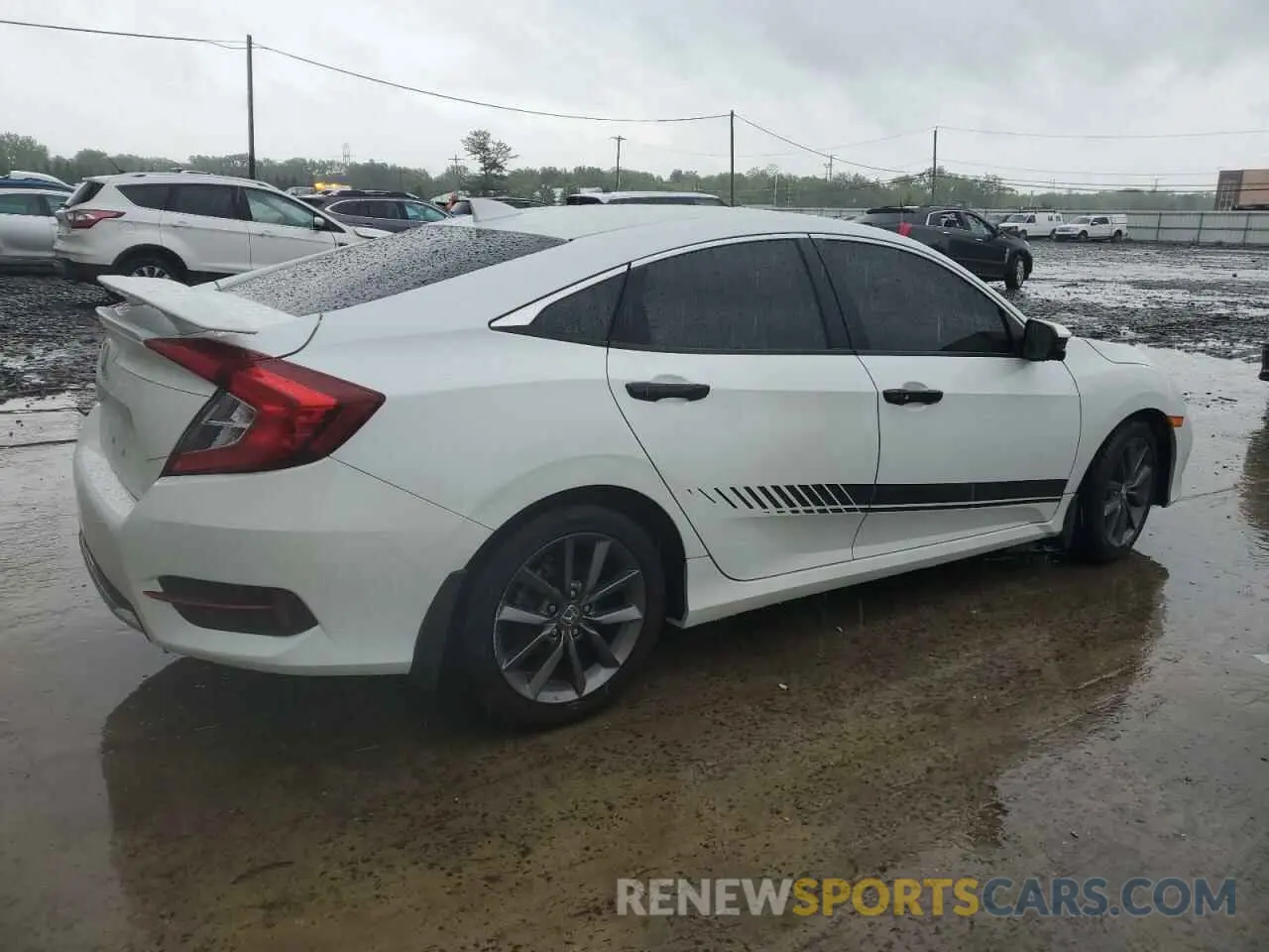 3 Photograph of a damaged car 19XFC1F73ME207359 HONDA CIVIC 2021