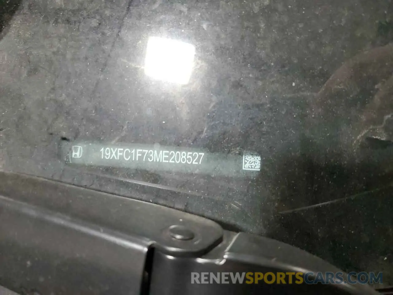 12 Фотография поврежденного автомобиля 19XFC1F73ME208527 HONDA CIVIC 2021
