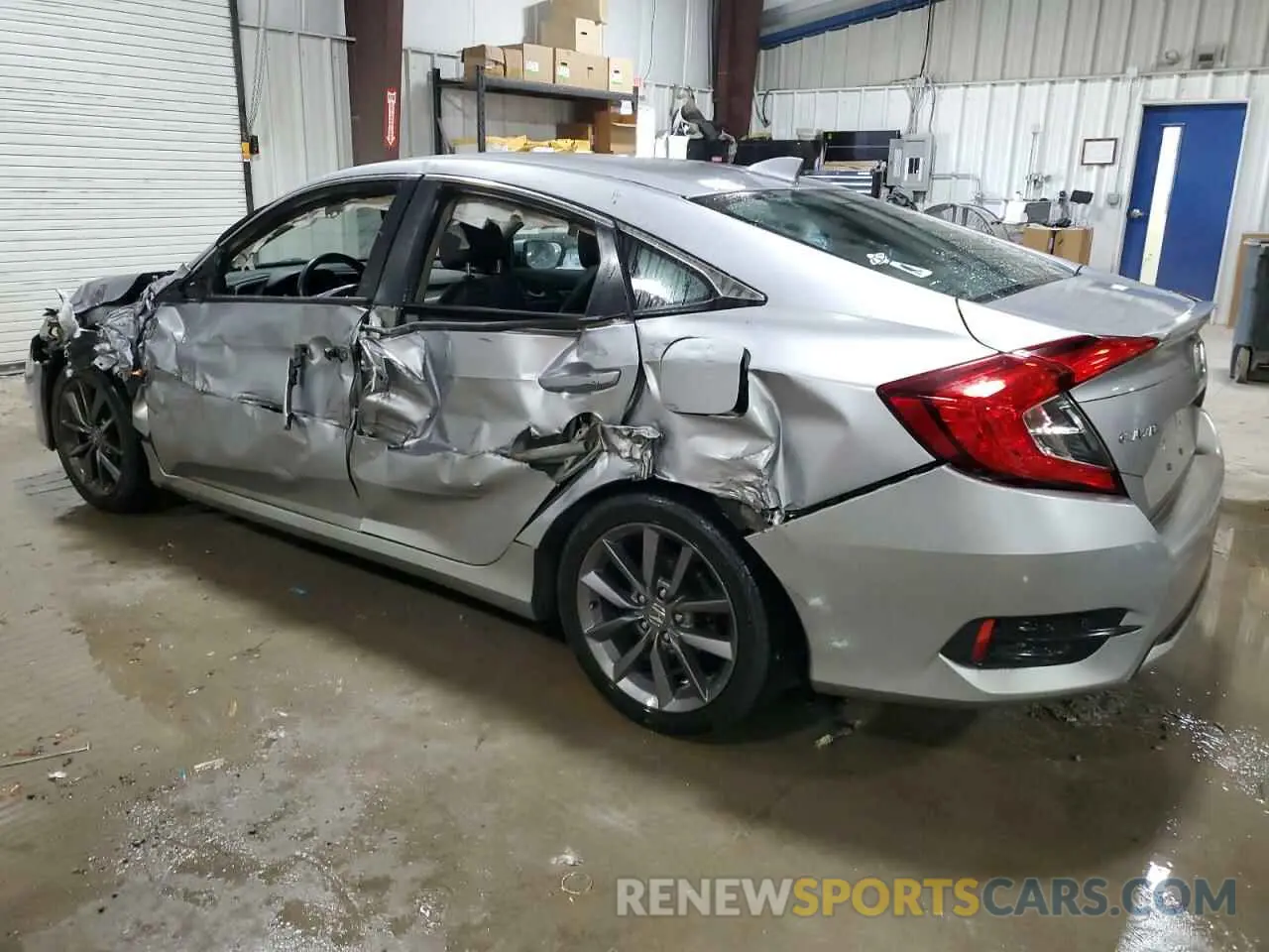 2 Фотография поврежденного автомобиля 19XFC1F73ME208527 HONDA CIVIC 2021
