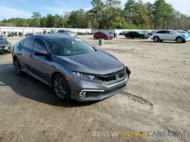 10 Фотография поврежденного автомобиля 19XFC1F74ME002424 HONDA CIVIC 2021