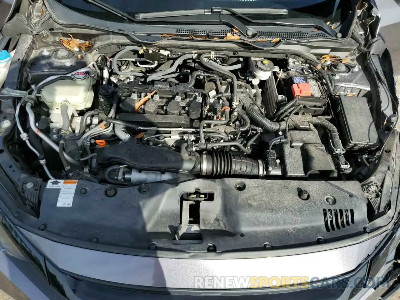 13 Фотография поврежденного автомобиля 19XFC1F74ME002424 HONDA CIVIC 2021