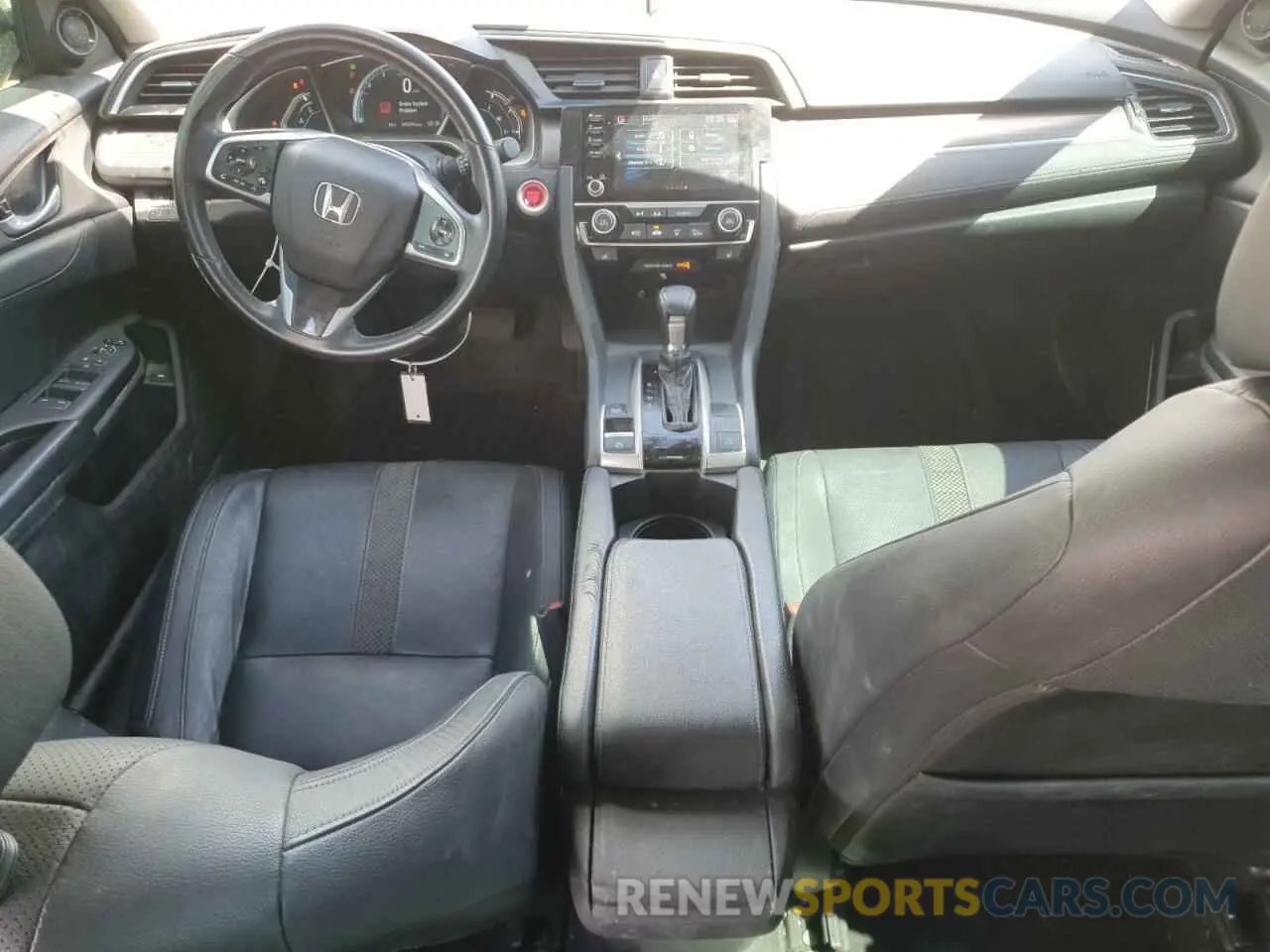 8 Photograph of a damaged car 19XFC1F74ME208536 HONDA CIVIC 2021