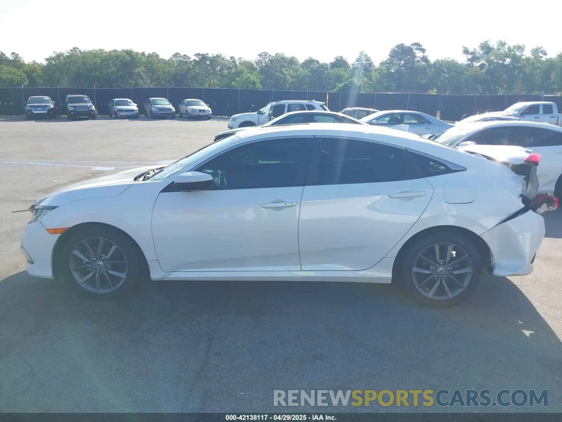 15 Photograph of a damaged car 19XFC1F75ME002206 HONDA CIVIC 2021