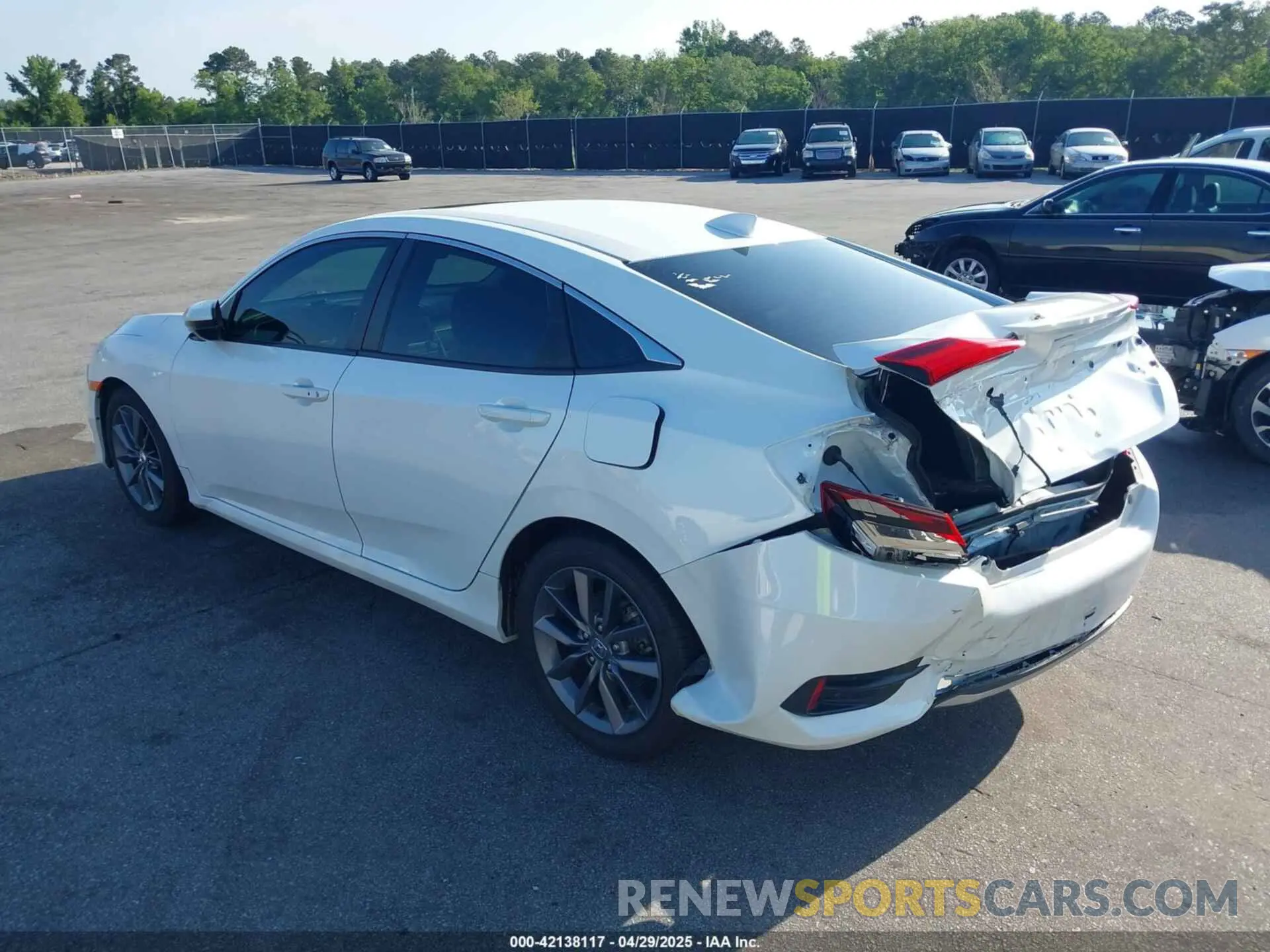 3 Photograph of a damaged car 19XFC1F75ME002206 HONDA CIVIC 2021