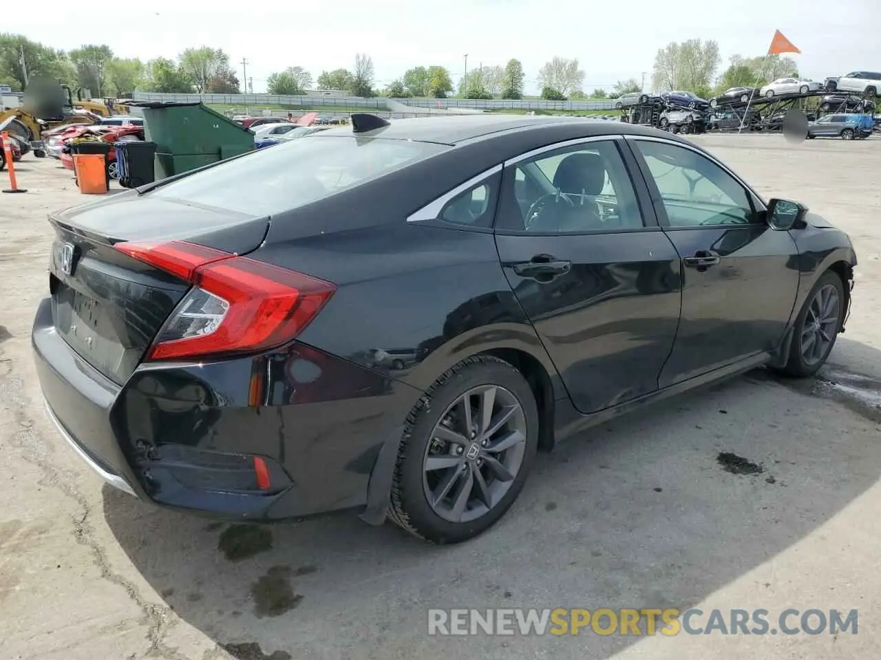 3 Photograph of a damaged car 19XFC1F76ME010007 HONDA CIVIC 2021