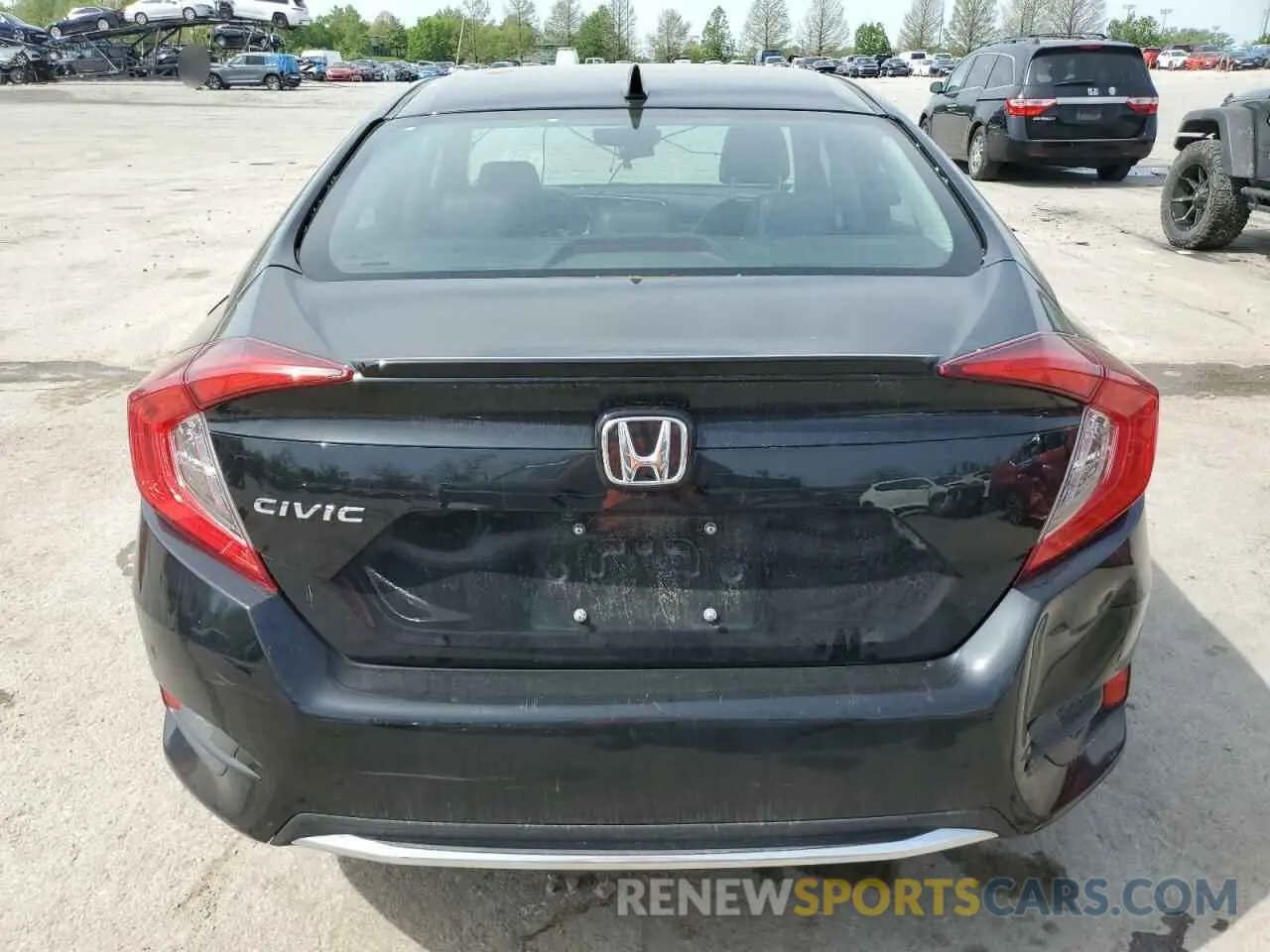 6 Photograph of a damaged car 19XFC1F76ME010007 HONDA CIVIC 2021