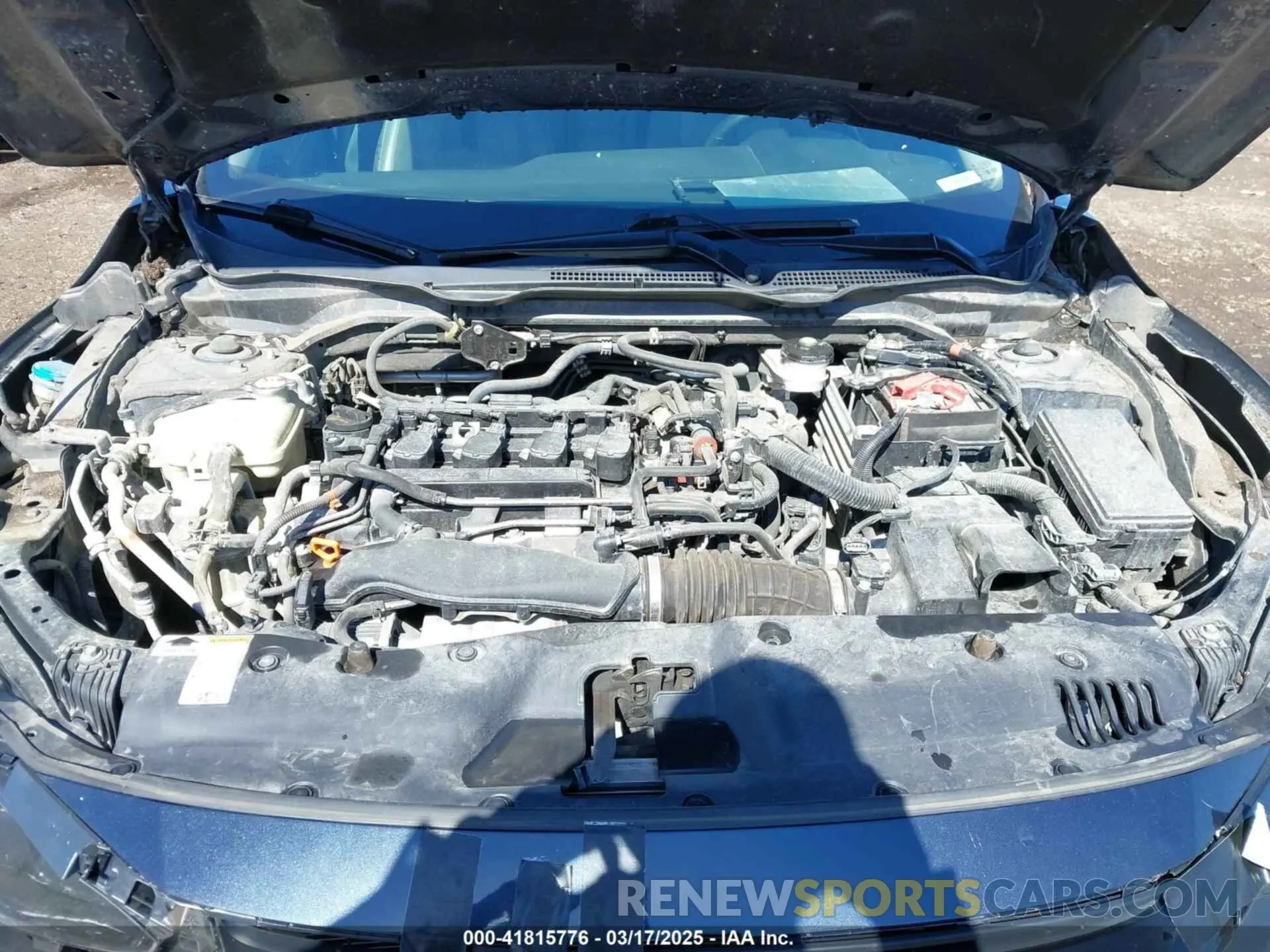 10 Фотография поврежденного автомобиля 19XFC1F77ME005740 HONDA CIVIC 2021