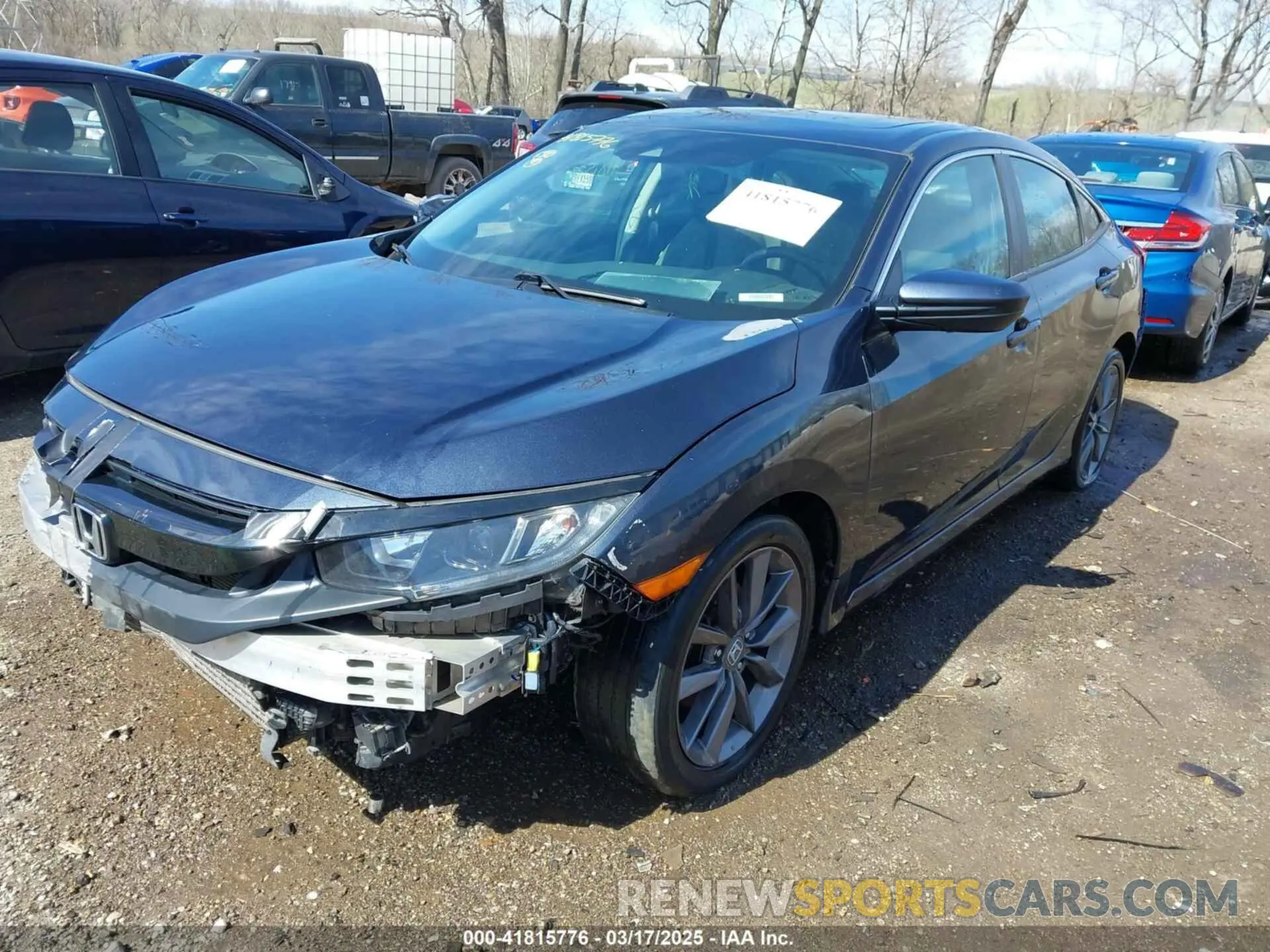 2 Фотография поврежденного автомобиля 19XFC1F77ME005740 HONDA CIVIC 2021