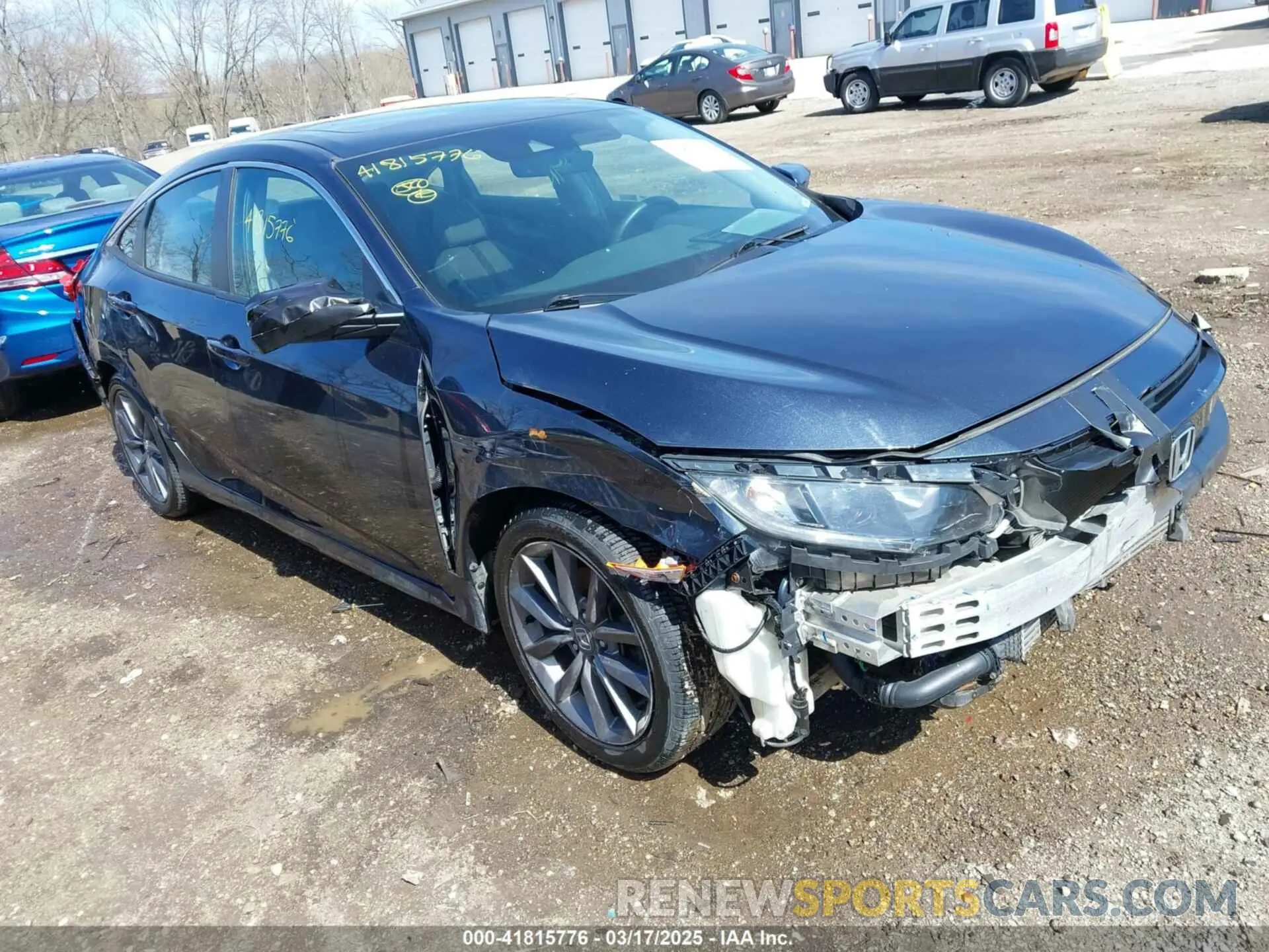 6 Фотография поврежденного автомобиля 19XFC1F77ME005740 HONDA CIVIC 2021
