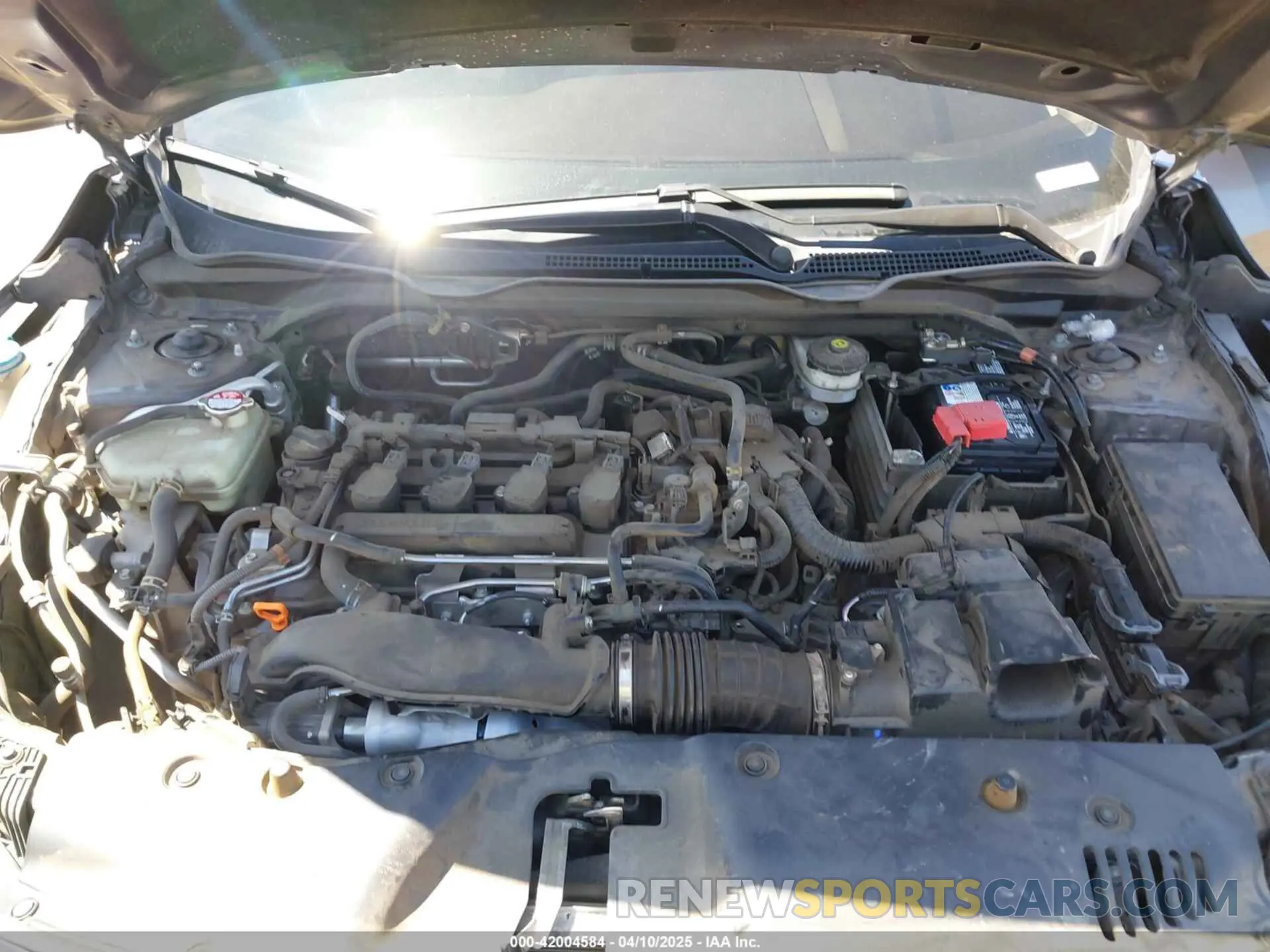 10 Фотография поврежденного автомобиля 19XFC1F78ME206434 HONDA CIVIC 2021