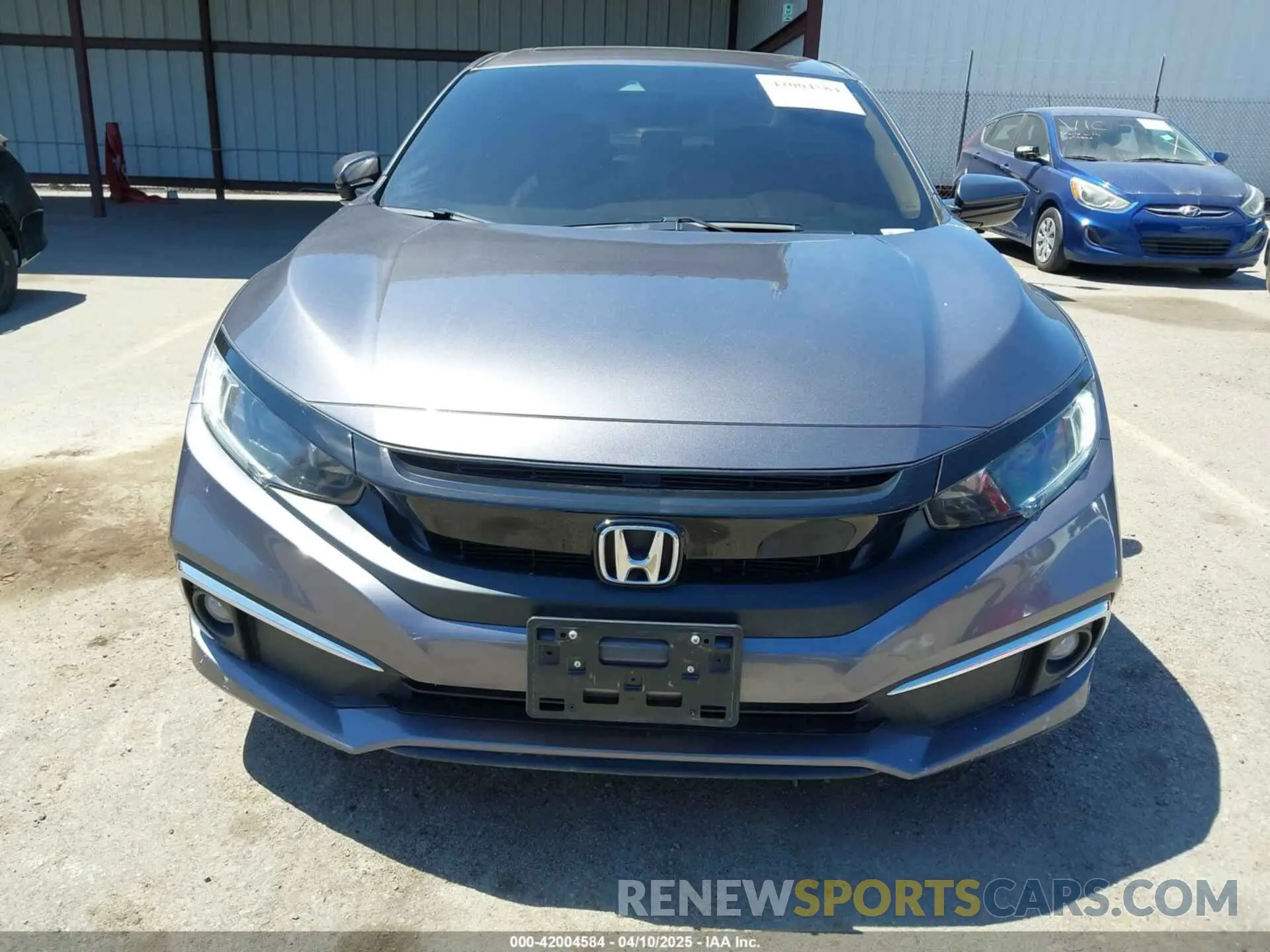 6 Фотография поврежденного автомобиля 19XFC1F78ME206434 HONDA CIVIC 2021