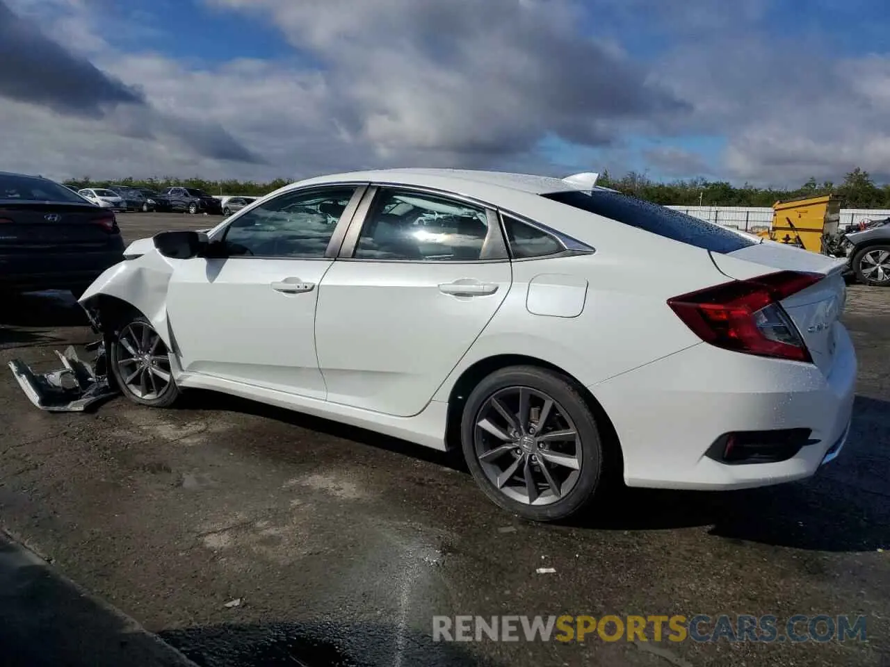 2 Photograph of a damaged car 19XFC1F79ME201100 HONDA CIVIC 2021