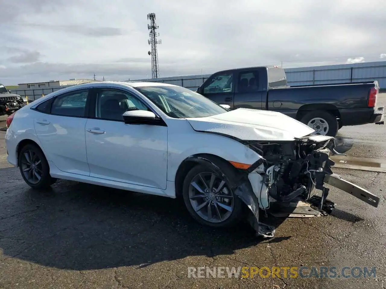 4 Photograph of a damaged car 19XFC1F79ME201100 HONDA CIVIC 2021