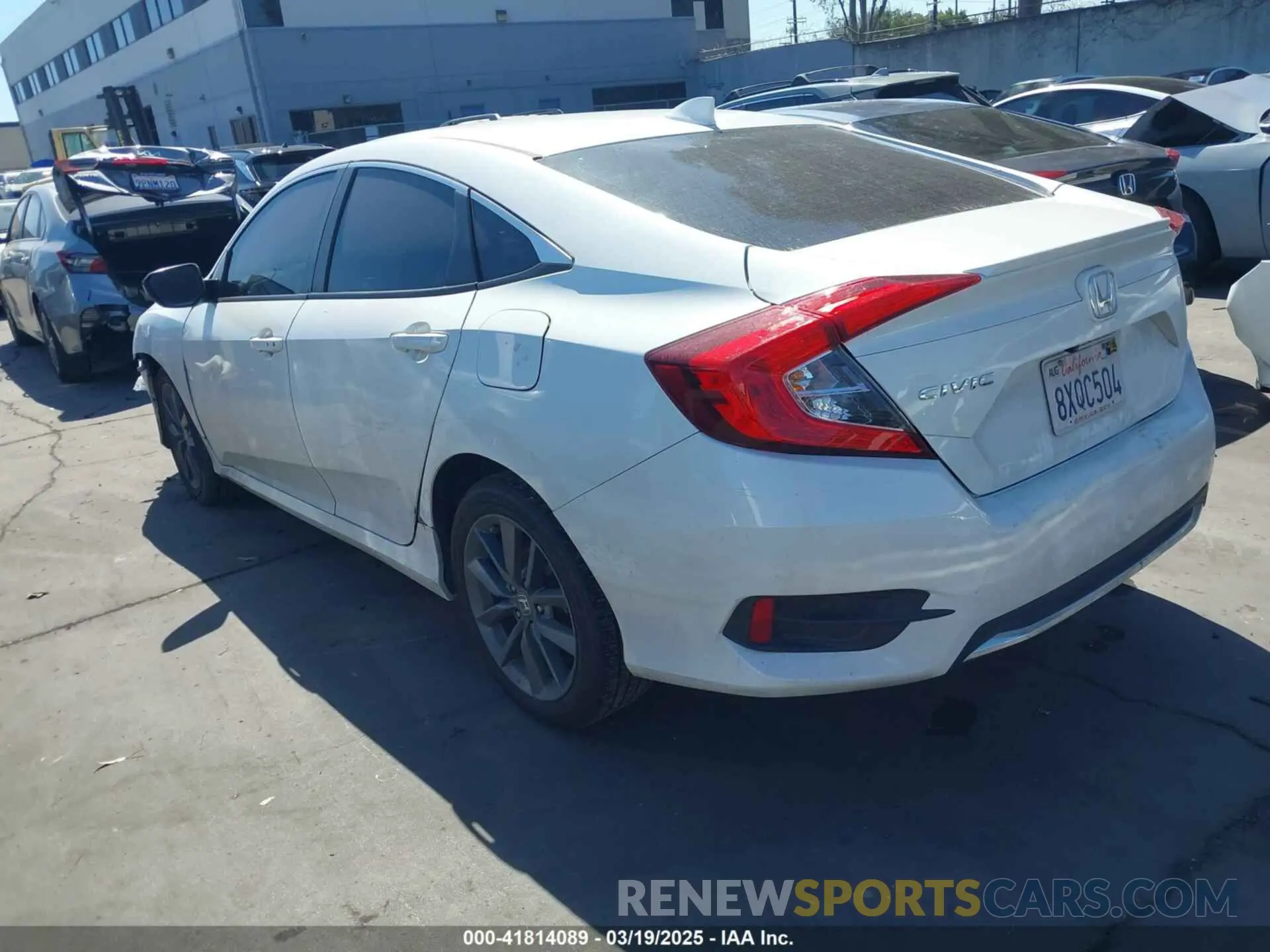 3 Photograph of a damaged car 19XFC1F79ME209522 HONDA CIVIC 2021