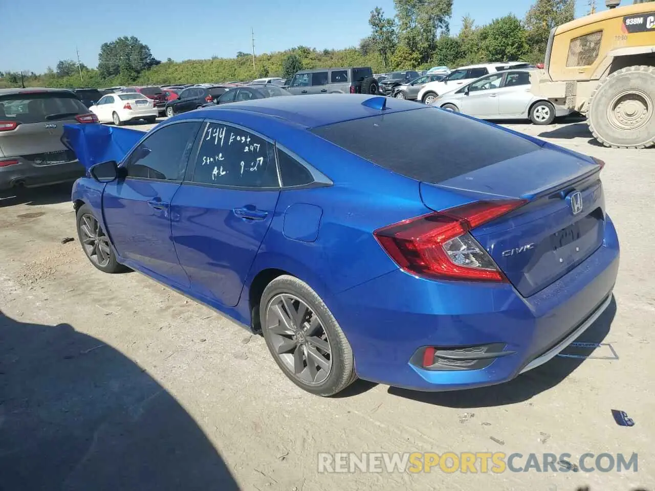 2 Photograph of a damaged car 19XFC1F7XME005702 HONDA CIVIC 2021