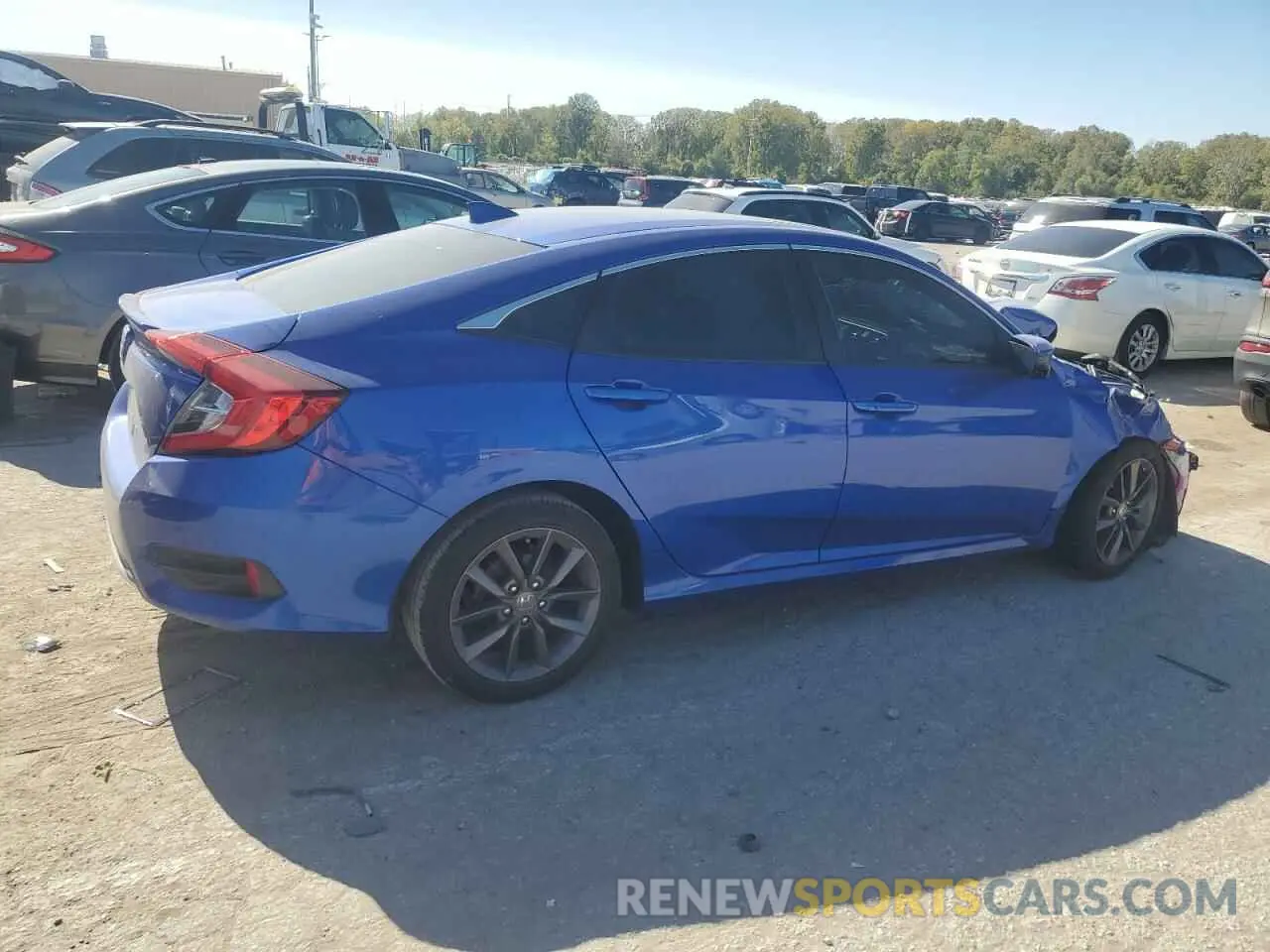 3 Photograph of a damaged car 19XFC1F7XME005702 HONDA CIVIC 2021