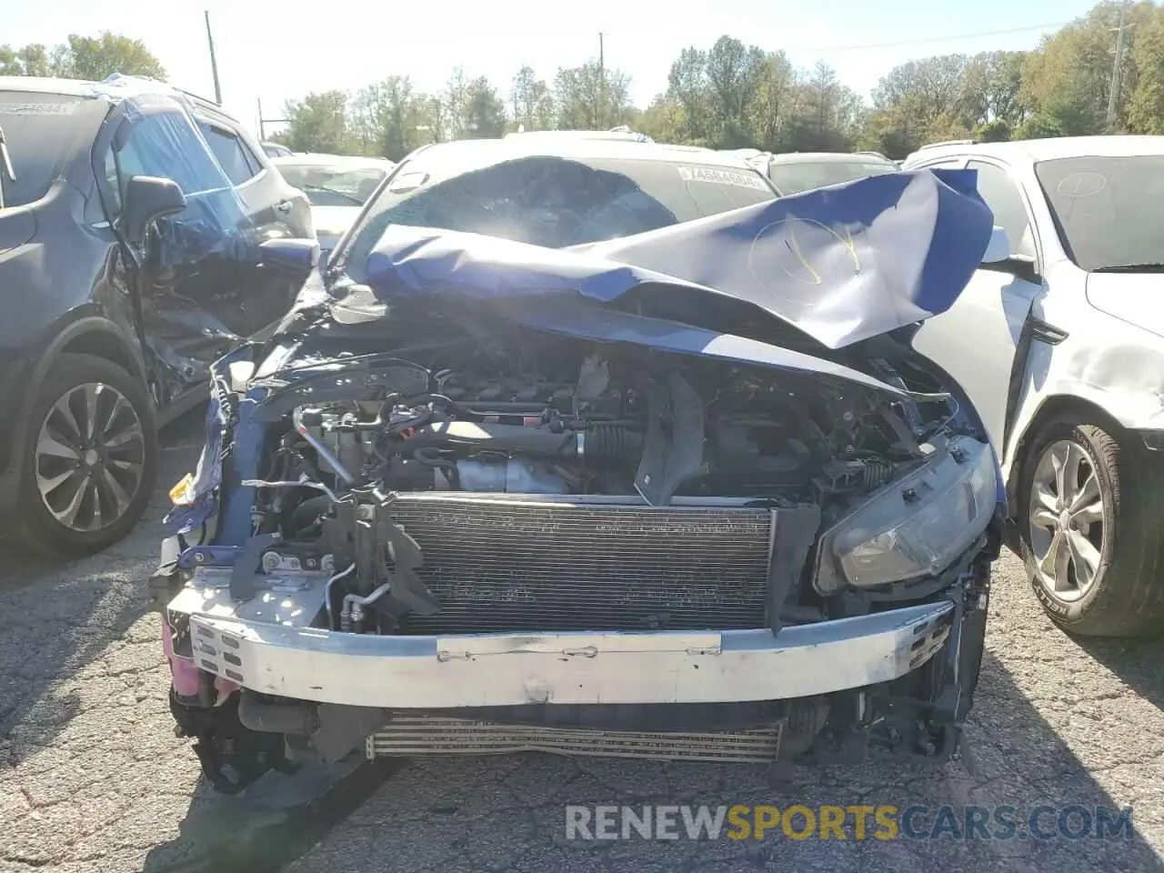 5 Photograph of a damaged car 19XFC1F7XME005702 HONDA CIVIC 2021