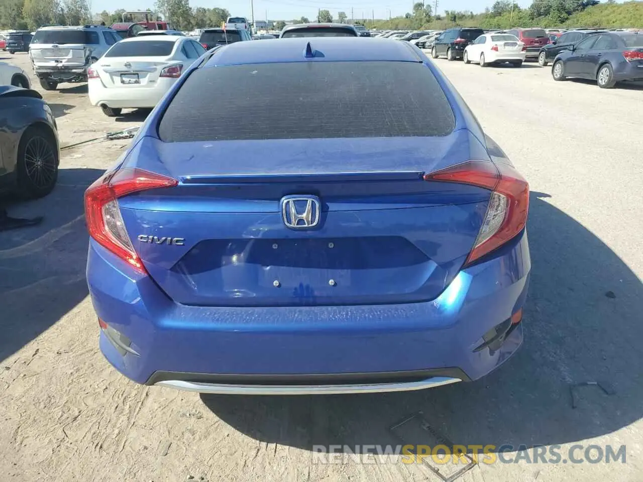 6 Photograph of a damaged car 19XFC1F7XME005702 HONDA CIVIC 2021