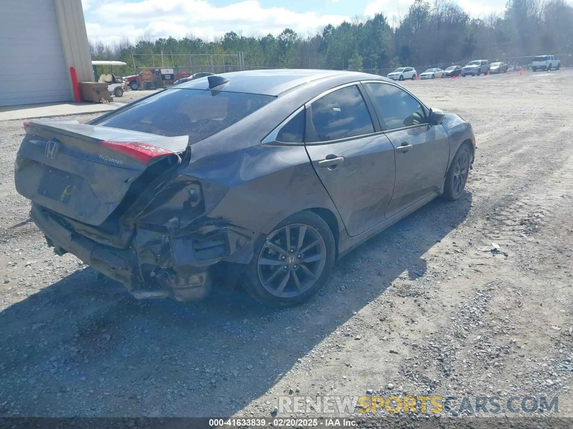 4 Фотография поврежденного автомобиля 19XFC1F7XME009992 HONDA CIVIC 2021