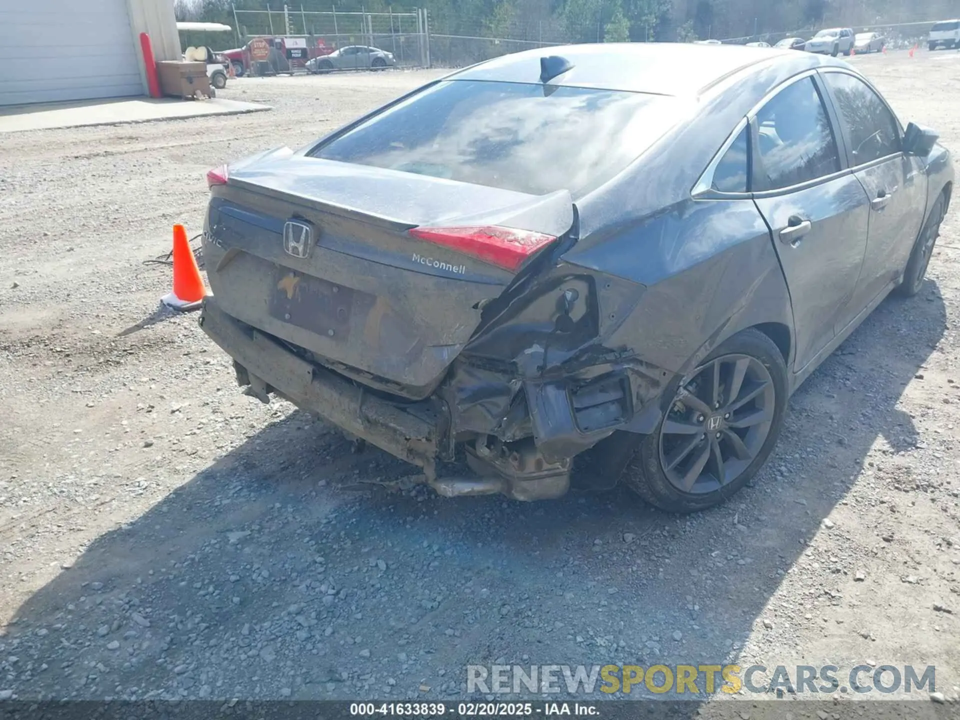 6 Фотография поврежденного автомобиля 19XFC1F7XME009992 HONDA CIVIC 2021