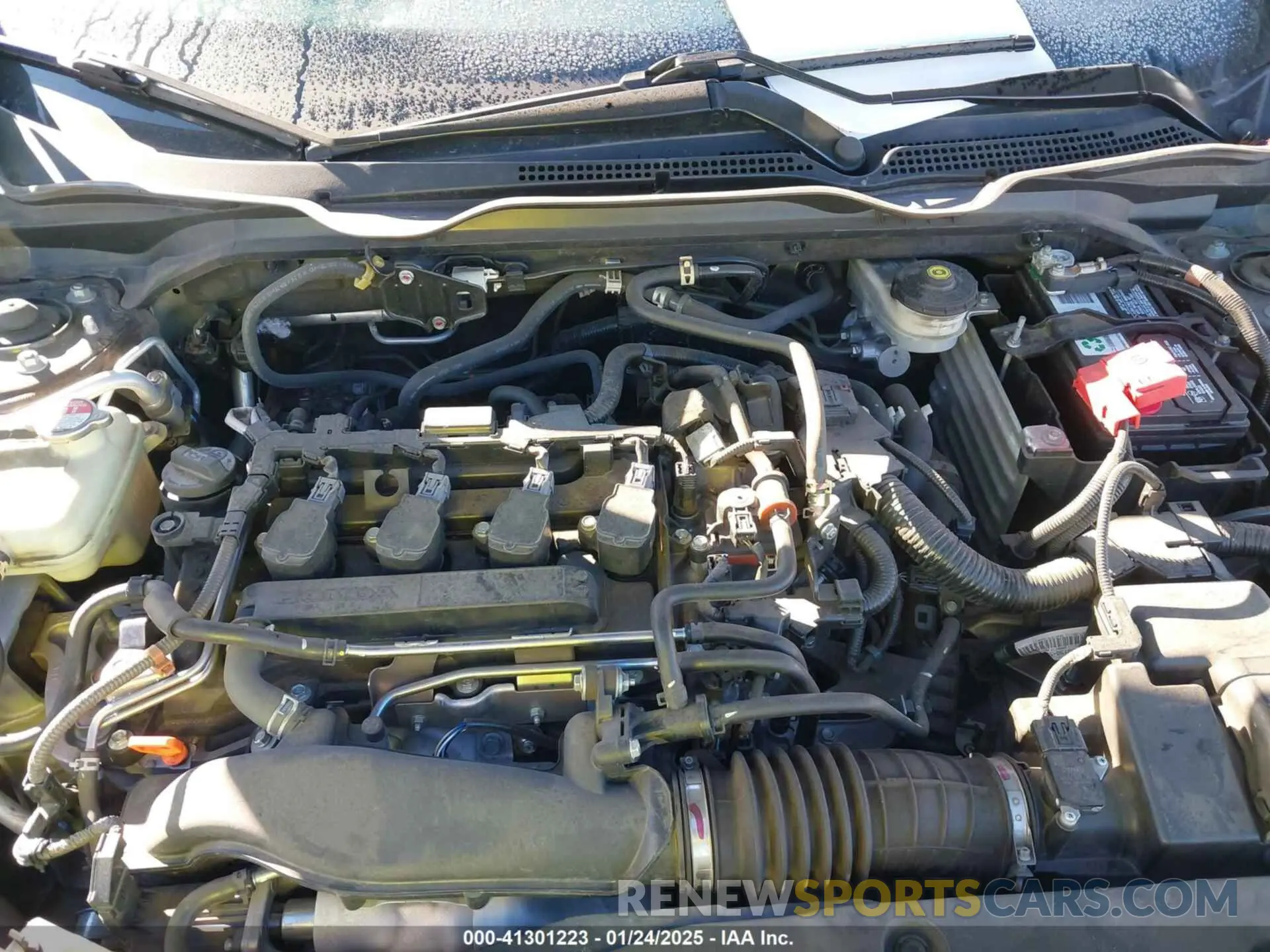 10 Фотография поврежденного автомобиля 19XFC1F7XME013492 HONDA CIVIC 2021